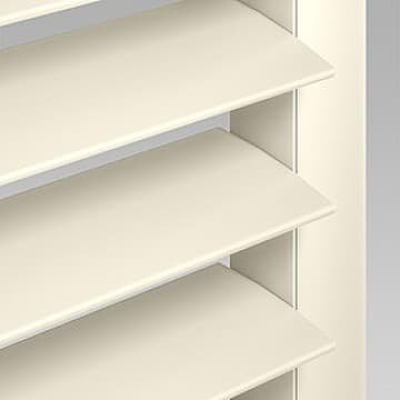 SH3.5 - 3 1/2" Louver, 5151 - Ivory / Pearl